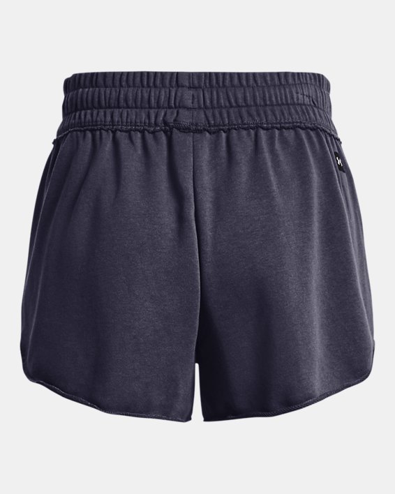 Women's Project Rock Rival Terry Disrupt Shorts in Gray image number 5
